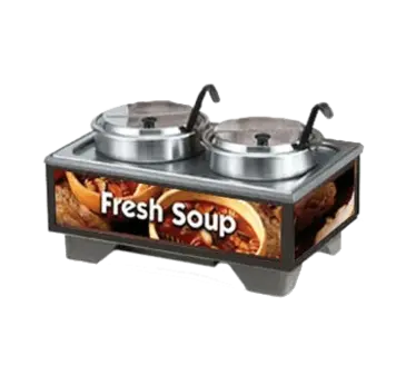 Vollrath 720202003 Soup Merchandiser, Countertop