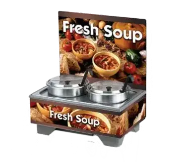 Vollrath 720202103 Soup Merchandiser, Countertop