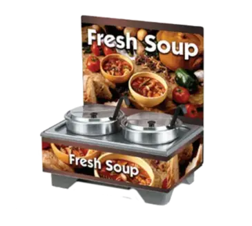 Vollrath 720202103 Soup Merchandiser, Countertop