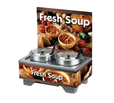 Vollrath 720202103 Soup Merchandiser, Countertop