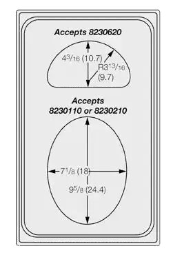 Vollrath 8240216 Adapter Plate