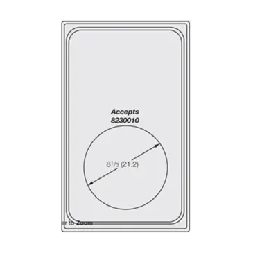 Vollrath 8240614 Adapter Plate