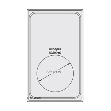 Vollrath 8240614 Adapter Plate