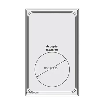 Vollrath 8240614 Adapter Plate