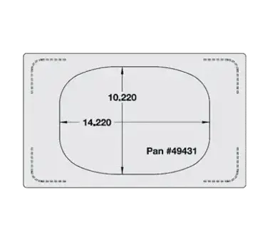 Vollrath 8242710 Adapter Plate