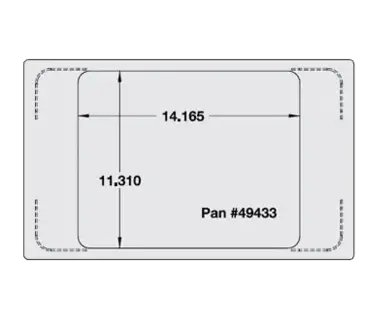 Vollrath 8242916 Adapter Plate