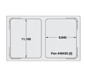 Vollrath 8243014 Adapter Plate