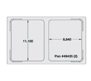 Vollrath 8243014 Adapter Plate