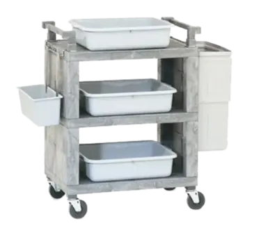 Vollrath 97111 Cart, Bussing Utility Transport, Plastic