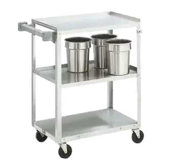 Vollrath 97120 Cart, Bussing Utility Transport, Metal