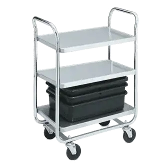 Vollrath 97166 Cart, Bussing Utility Transport, Metal