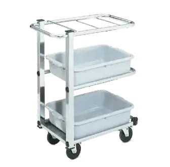 Vollrath 97186 Cart, Bussing Utility Transport, Metal