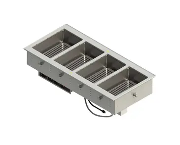 Vollrath FC-4DH-01208-I Hot Food Well Unit, Drop-In, Electric