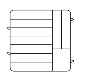 Vollrath PM0912-6 Dishwasher Rack, Plates