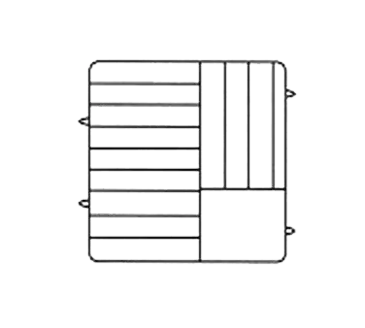 Vollrath PM1211-4 Dishwasher Rack, Plates