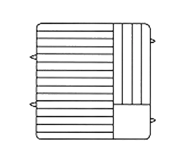 Vollrath PM1912-6 Dishwasher Rack, Plates