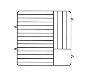 Vollrath PM1912-6 Dishwasher Rack, Plates