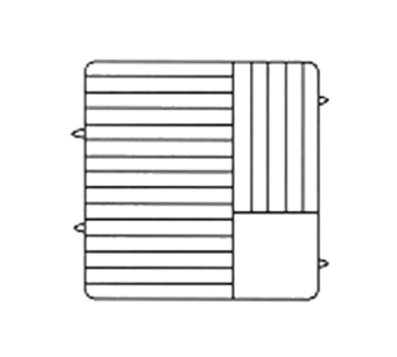 Vollrath PM2011-5 Dishwasher Rack, Plates