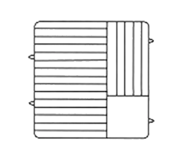 Vollrath PM2011-6 Dishwasher Rack, Plates