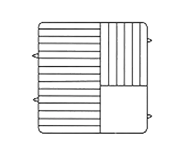 Vollrath PM2110-5 Dishwasher Rack, Plates