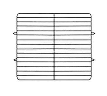 Vollrath PM2209-3 Dishwasher Rack, Plates