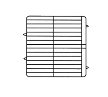 Vollrath PM3208-3 Dishwasher Rack, Plates