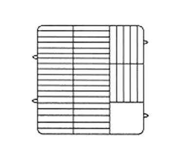 Vollrath PM4806-2 Dishwasher Rack, Plates
