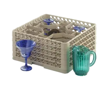 Vollrath TR13KKKKK Dishwasher Rack, Glass Compartment