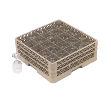 Vollrath TR6BBB Dishwasher Rack, Glass Compartment