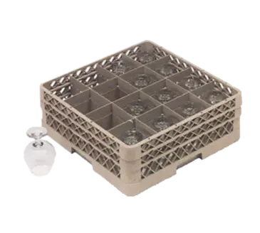 Vollrath TR8DDDD Dishwasher Rack, Glass Compartment