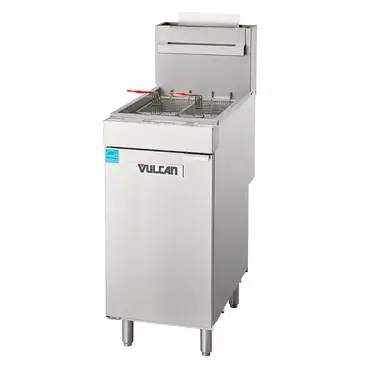 Vulcan 1VEG50M Fryer, Gas, Floor Model, Full Pot