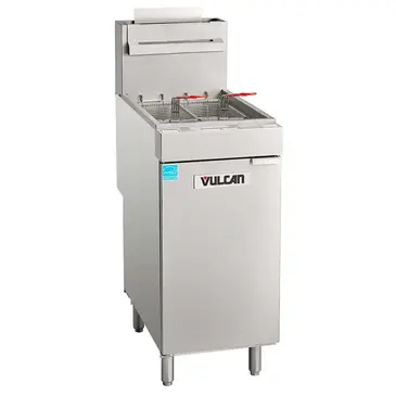 Vulcan 1VEG50M Fryer, Gas, Floor Model, Full Pot