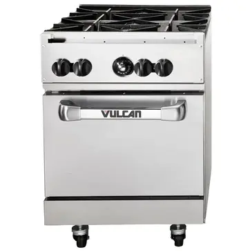 Vulcan 24S-4B Range, 24" Restaurant, Gas