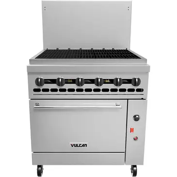 Vulcan 36C-36CBN Range, 36" Restaurant, Gas