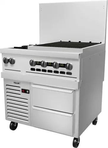 Vulcan 36R-2B24CB Range, 36" Restaurant, Gas