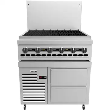 Vulcan 36R-36CBP Range, 36" Restaurant, Gas