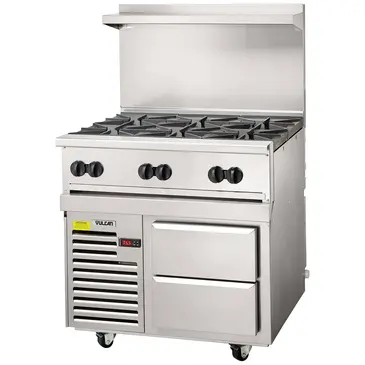 Vulcan 36R-6B Range, 36" Restaurant, Gas