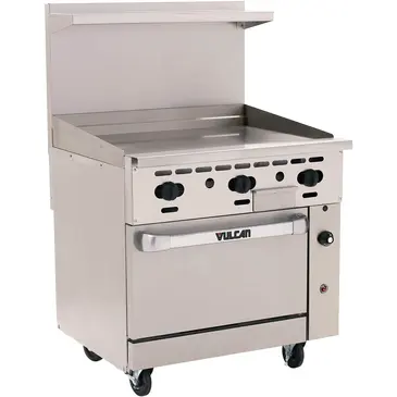 Vulcan 36S-36G Range, 36" Restaurant, Gas