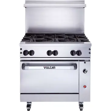 Vulcan 36S-6BP Range, 36" Restaurant, Gas