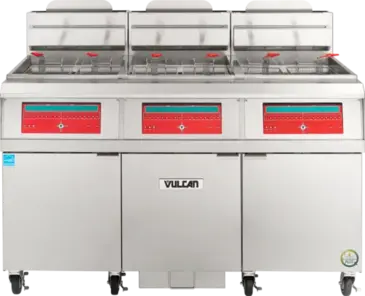 Vulcan 3VHG75CF Fryer, Gas, Multiple Battery