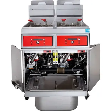 Vulcan 3VK85CF Fryer, Gas, Multiple Battery