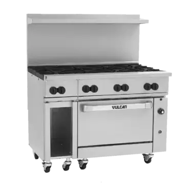 Vulcan 48C-8B Range, 48" Restaurant, Gas