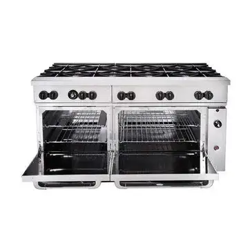 Vulcan 60SS-6B24GBN Range, 60" Restaurant, Gas