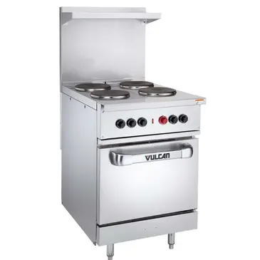 Vulcan EV24S-2HT208 Range, 24" Restaurant, Electric