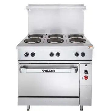 Vulcan EV36S-2FP24G480 Range, 36" Restaurant, Electric