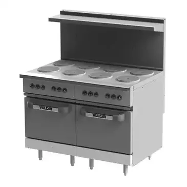 Vulcan EV48SS-8FP480 Range, 48" Restaurant, Electric