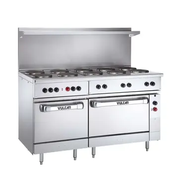 Vulcan EV60SS-10FP208 Range, 60" Restaurant, Electric