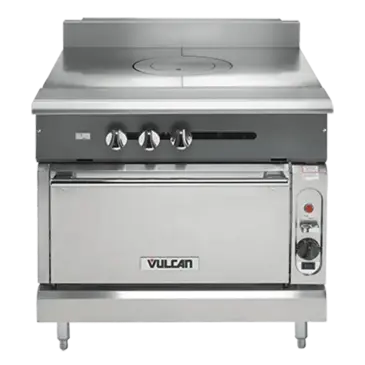 Vulcan V1FT36 Range, 36" Heavy Duty, Gas