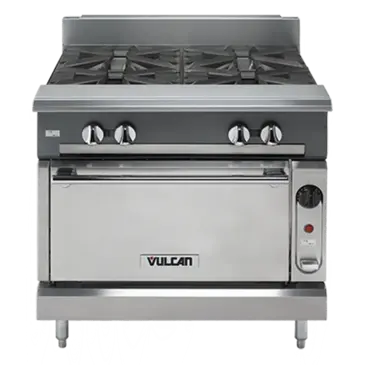 Vulcan V236H Range, 36" Heavy Duty, Gas