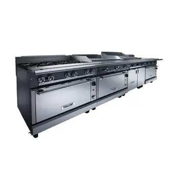 Vulcan VCBB48 Range, 48" Heavy Duty, Gas